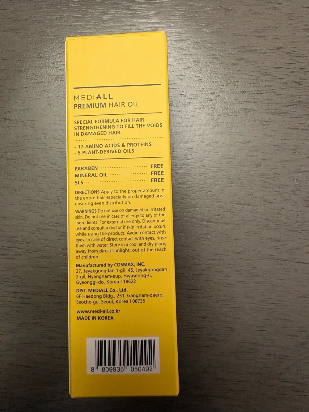 Med:All Premium Coconut Hair Oil